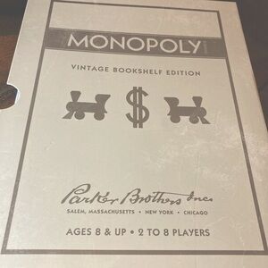 Vintage Edition Monopoly. Brand New Mint Condition